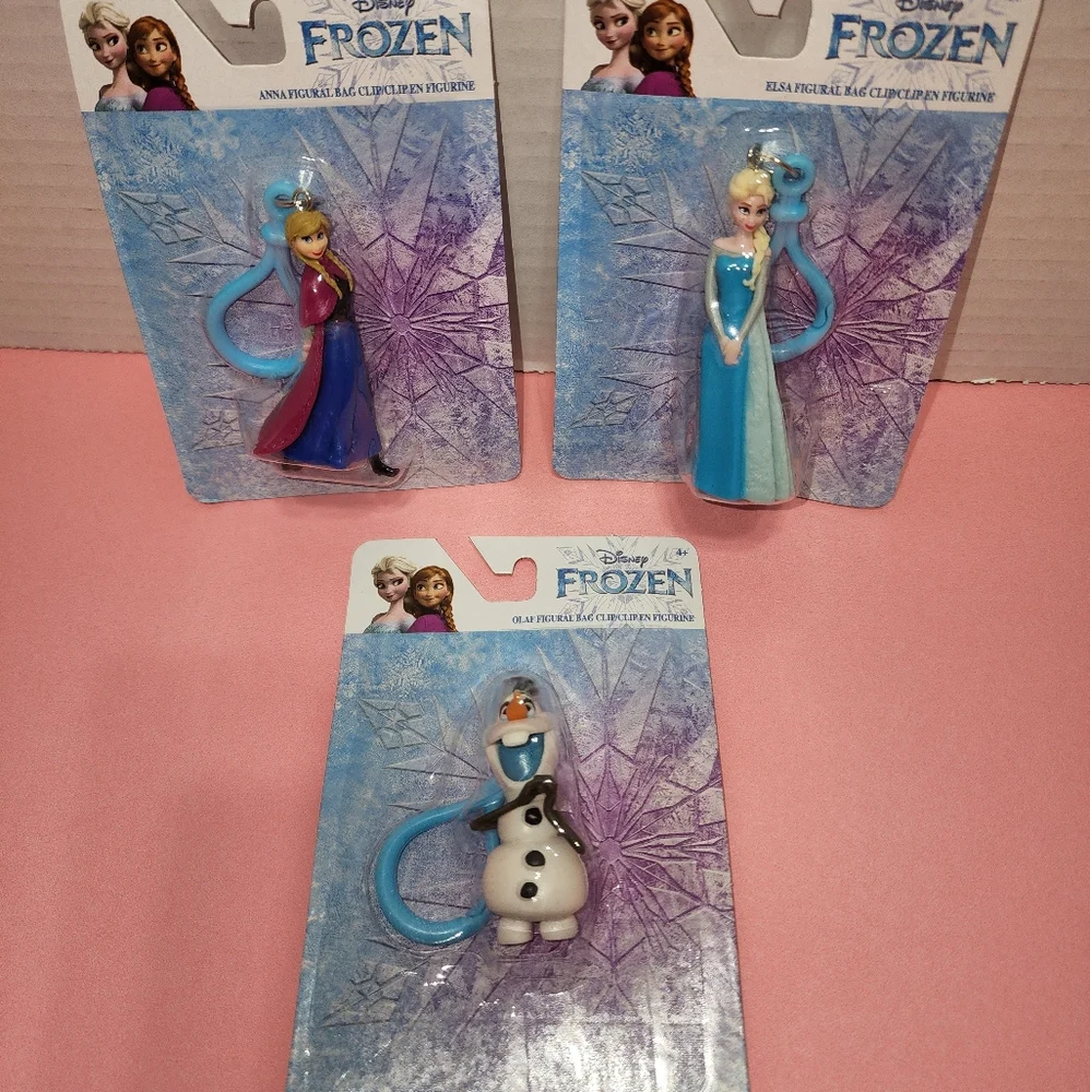 Disney Frozen Mini Figures Keychains
